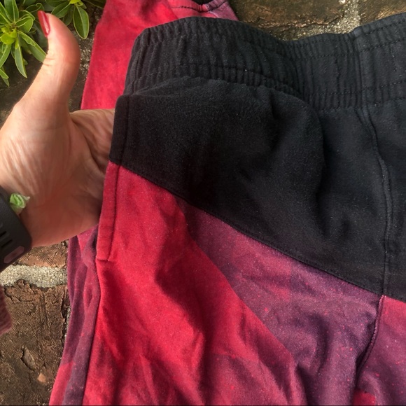 NBA Toronto Raptors red & black sweat pants  size Small - Picture 5 of 8